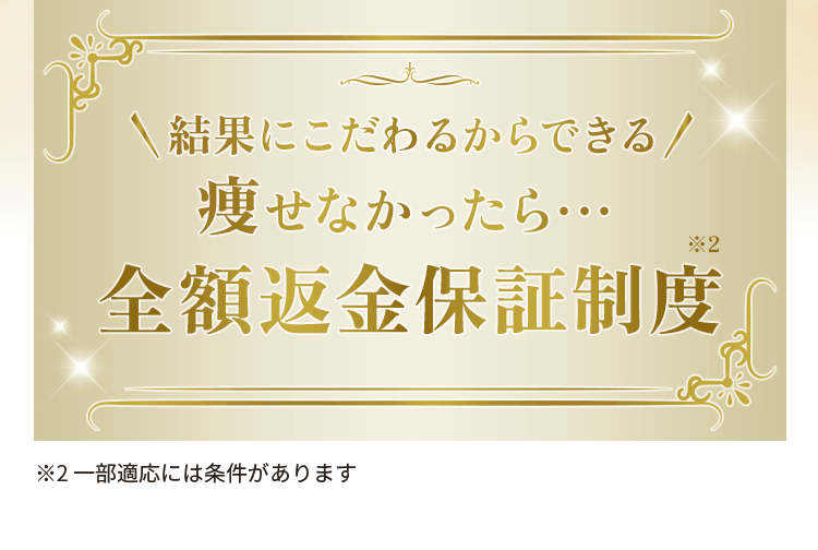 全額返金保証制度 さらに!最大10万円OFF