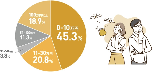 画像:過去ダイエットにかけた費用