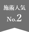 施術人気No.2